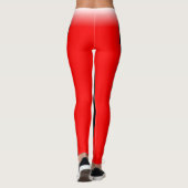 Leggings Né Guerrier, Motivé pour réussir / Champ (Dos)