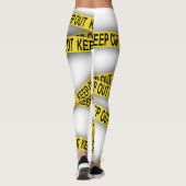 Leggings Ne pas rester à l'écart ne pas traverser la bande  (Dos)