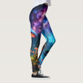 Leggings Nebula et les champignons Aliens bioluminescents (Droite)