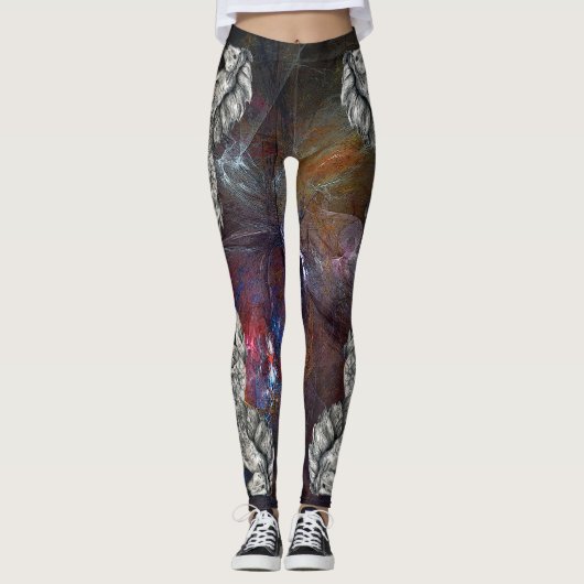Leggings Nébuleuse Charismatique Grá (Devant)