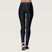 Leggings Nébuleuse de boucle de Cignus (Dos)