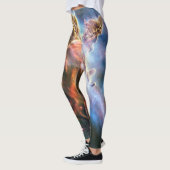 Leggings nébuleuse de galaxie spatiale. Les étoiles de l'un (Gauche)