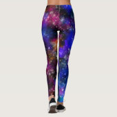 Leggings Nébuleuse de l'espace extra-atmosphérique de Galax (Dos)