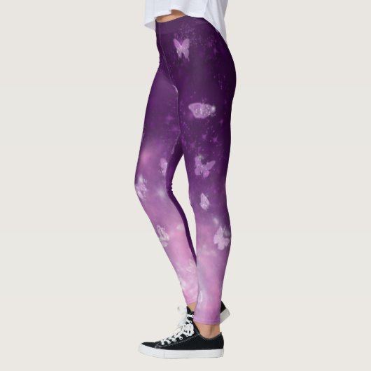 Leggings Nébuleuse de papillon (Gauche)
