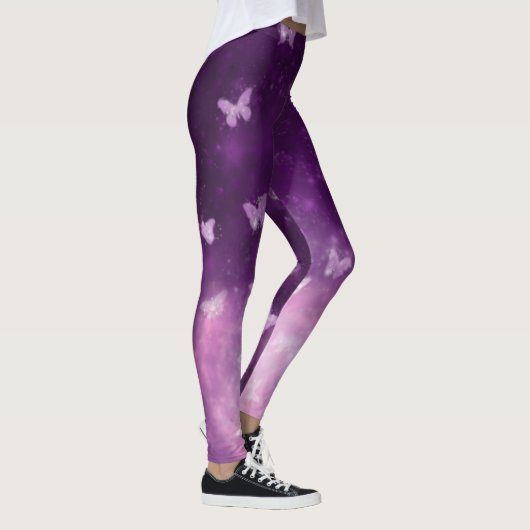 Leggings Nébuleuse de papillon (Droite)