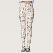 Leggings Née pour danser Brown ID277 (Devant)