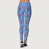 Leggings Née pour être une gymnaste (Dos)
