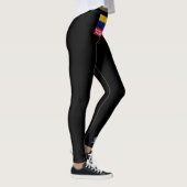 Leggings negro de la bandera de Venezuela. (Droite)