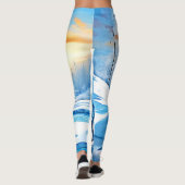 Leggings Neige arctique (Dos)