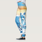Leggings Neige arctique (Gauche)
