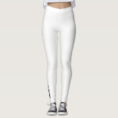 Leggings Neige blanche simple (Devant)