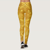 Leggings Neige dorée (Dos)