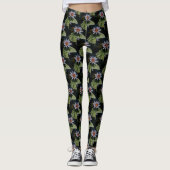 Leggings Nénuphar blanc Lotus (Devant)