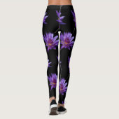 Leggings Nénuphar pourpre Lotus (Dos)