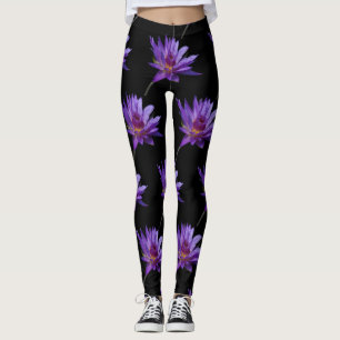 Leggings Nénuphar pourpre Lotus