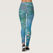 Leggings Nénuphars de Claude Monet Fine Art Painting (Dos)