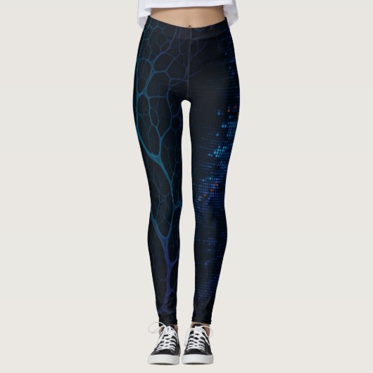 Leggings Neo-Organica - La nature numérique réinventée (Devant)