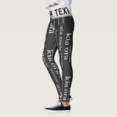 Leggings néo-zélandais PERSONNALISABLES (Gauche)