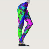 Leggings Neon abstrait. (Droite)