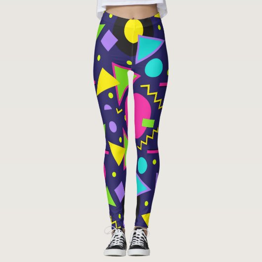 Leggings Neon Abstrait (Devant)