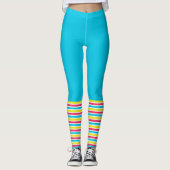 Leggings Neon Aerobics Leg Warmer (Devant)