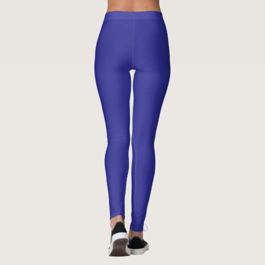 Leggings Néon bleu foncé (Dos)