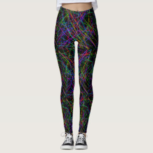 Leggings Neon Crosshatch : Grille infinie 2