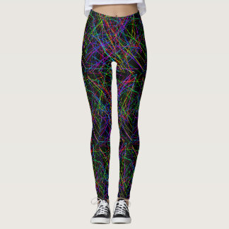 Leggings Neon Crosshatch : Grille infinie 2