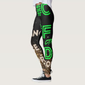 Leggings NEON CTFOD Glitter (Gauche)