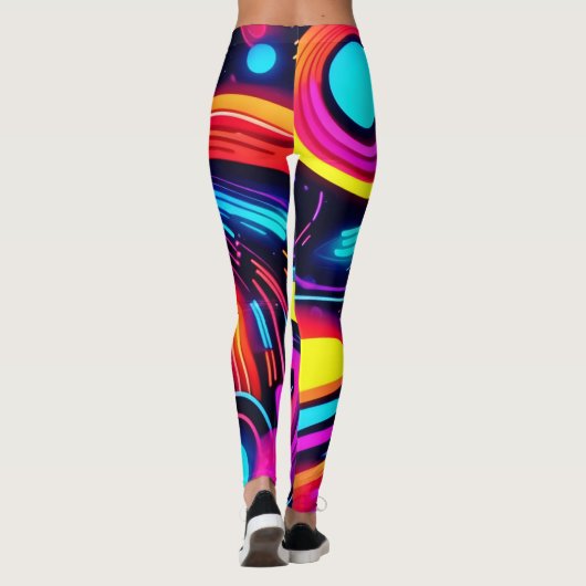 Leggings Neon Dreamscape Art (Dos)