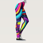 Leggings Neon Dreamscape Art (Droite)