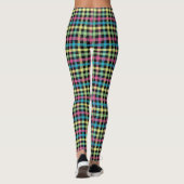 Leggings Neon En vichy (Dos)