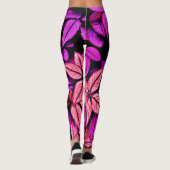 Leggings Neon Feuille se demande (Dos)