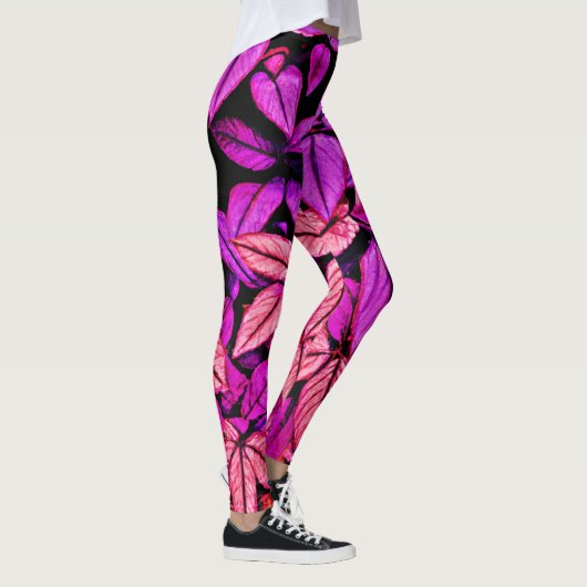 Leggings Neon Feuille se demande (Droite)