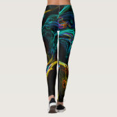 Leggings Neon Fractal 1 (Dos)