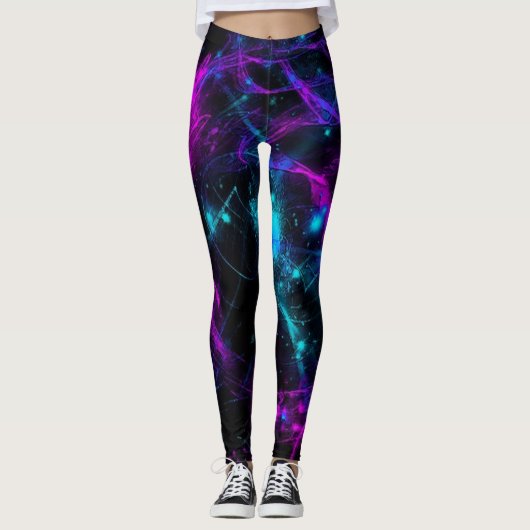 Leggings Neon Galaxy (Devant)