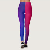 Leggings Neon Glow Circle Abstract Art (Dos)