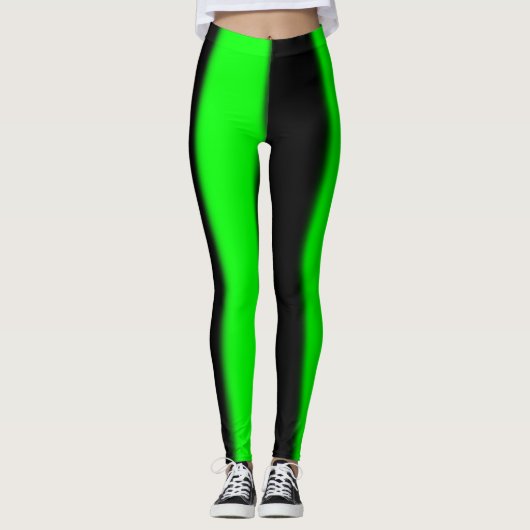 Leggings Neon Green Surge (Devant)