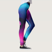 Leggings Neon Harmony : Une interprétation moderne de Yin Y (Droite)