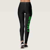 Leggings Neon J'AI LA DÉPRESSION (Dos)