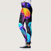 Leggings Neon Jellyfish (Gauche)