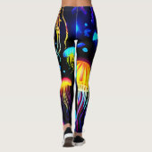 Leggings Neon Jellyfish Dreamscape (Dos)