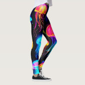 Leggings Neon Jellyfish Dreamscape (Droite)