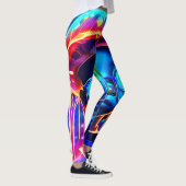 Leggings Neon Jellyfish Vision de l'enfant (Droite)