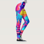Leggings Neon Jungle Dream Art (Droite)