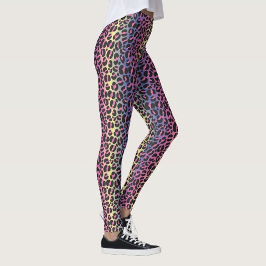Leggings Néon Leopard (Droite)