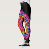 Leggings Neon Medallion (Gauche)