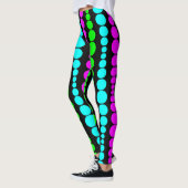 Leggings Neon Modern Rectangles (Gauche)