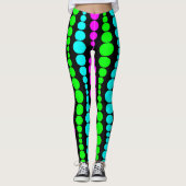 Leggings Neon Modern Rectangles (Devant)