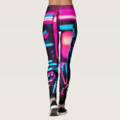 Leggings néon ninja (Dos)